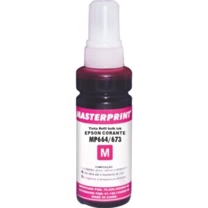 Refil de Tinta Epson Compatível 664 Magenta 100 ml - Masterprint